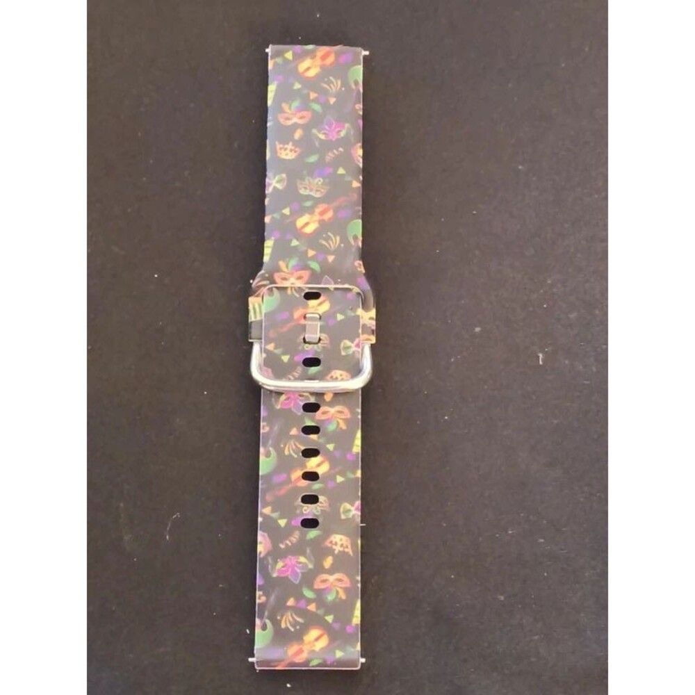 Correa Silicona 22mm Instrumentos Música Violín Smartwatch